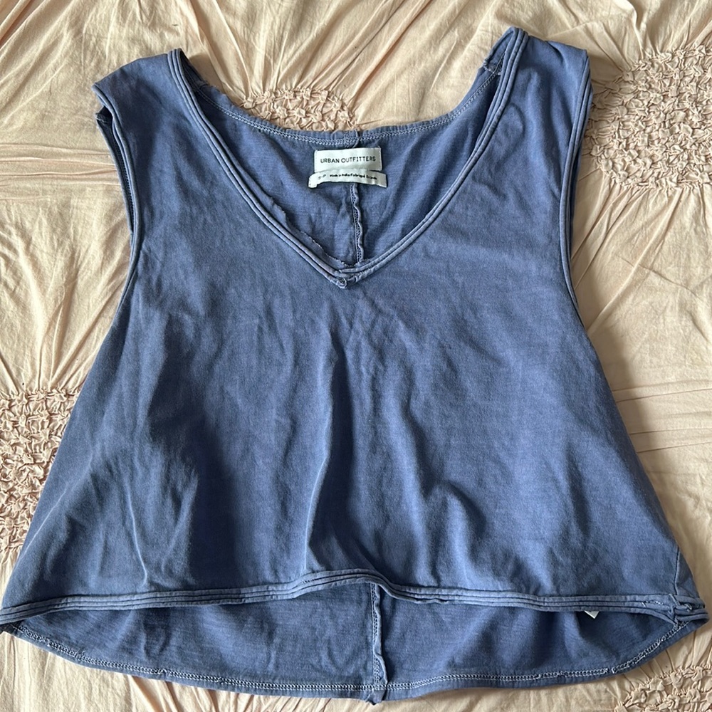 Urban Outfitters Blue Tank Top